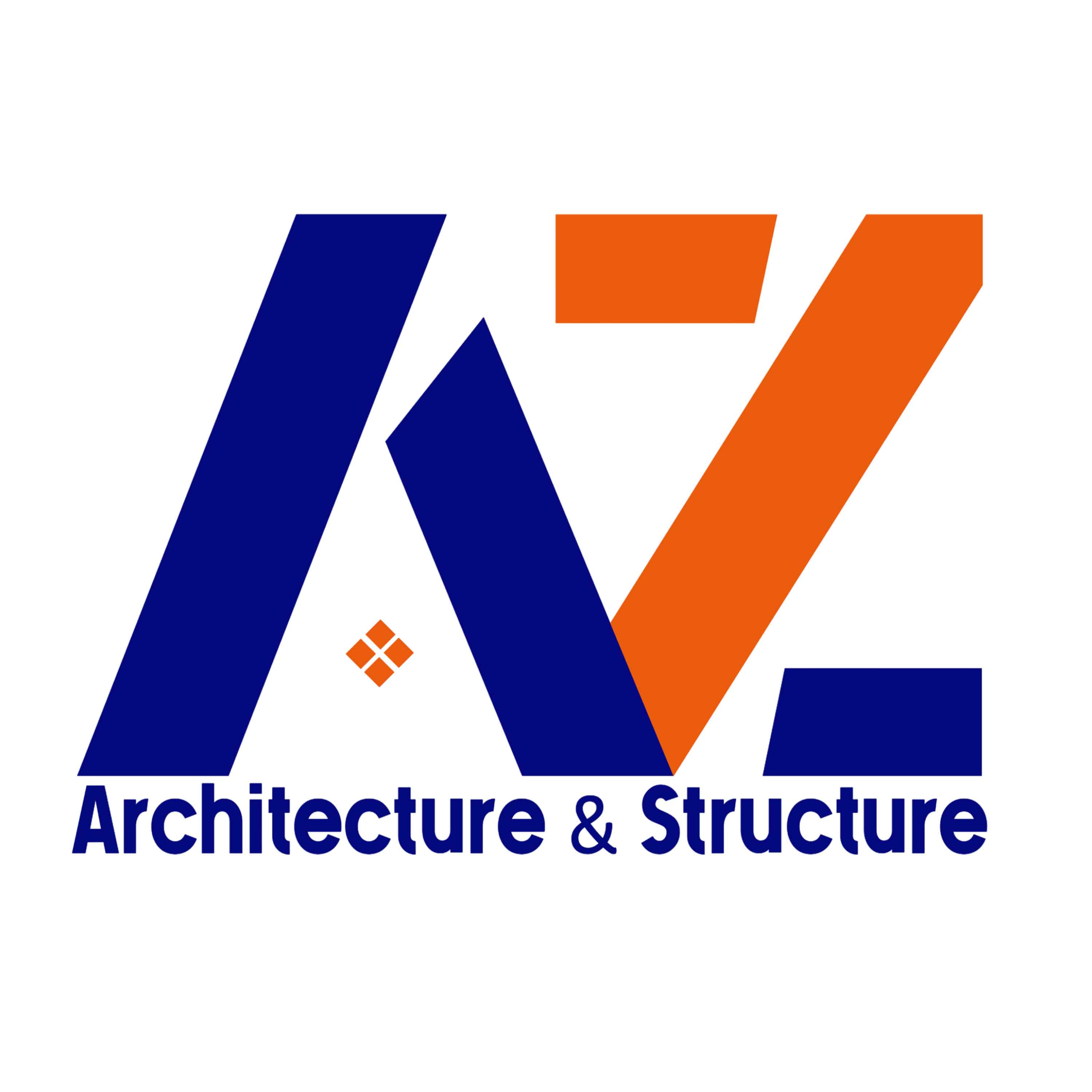 Logo officiel AZ Architecture & Structure - Ingénierie et BTP au Cameroun